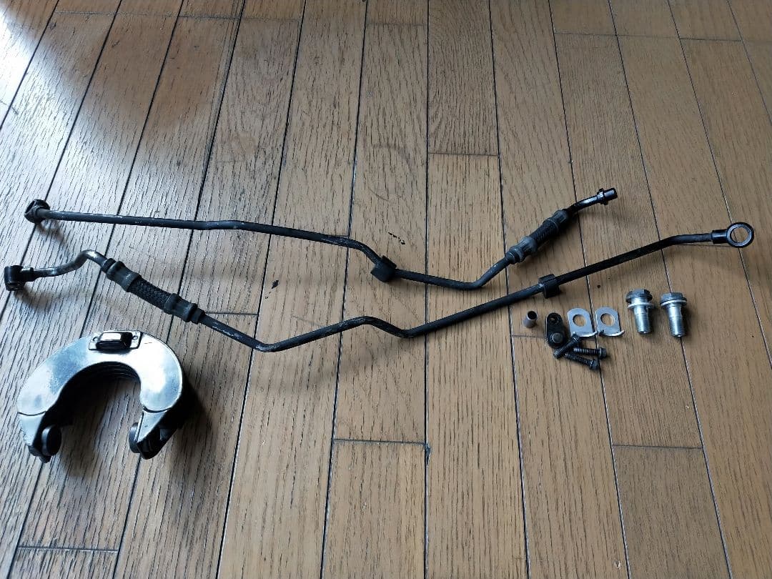 HONDA　XLR250 MD22 ME06 純正オイルクーラー