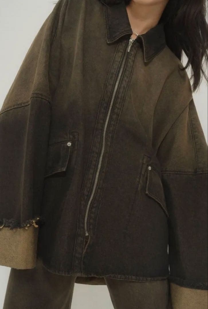 Knuth Marf denim over shirt jacket Sサイズ