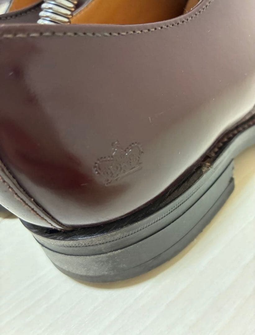 靴 Sanders military derby shoe UK6.5