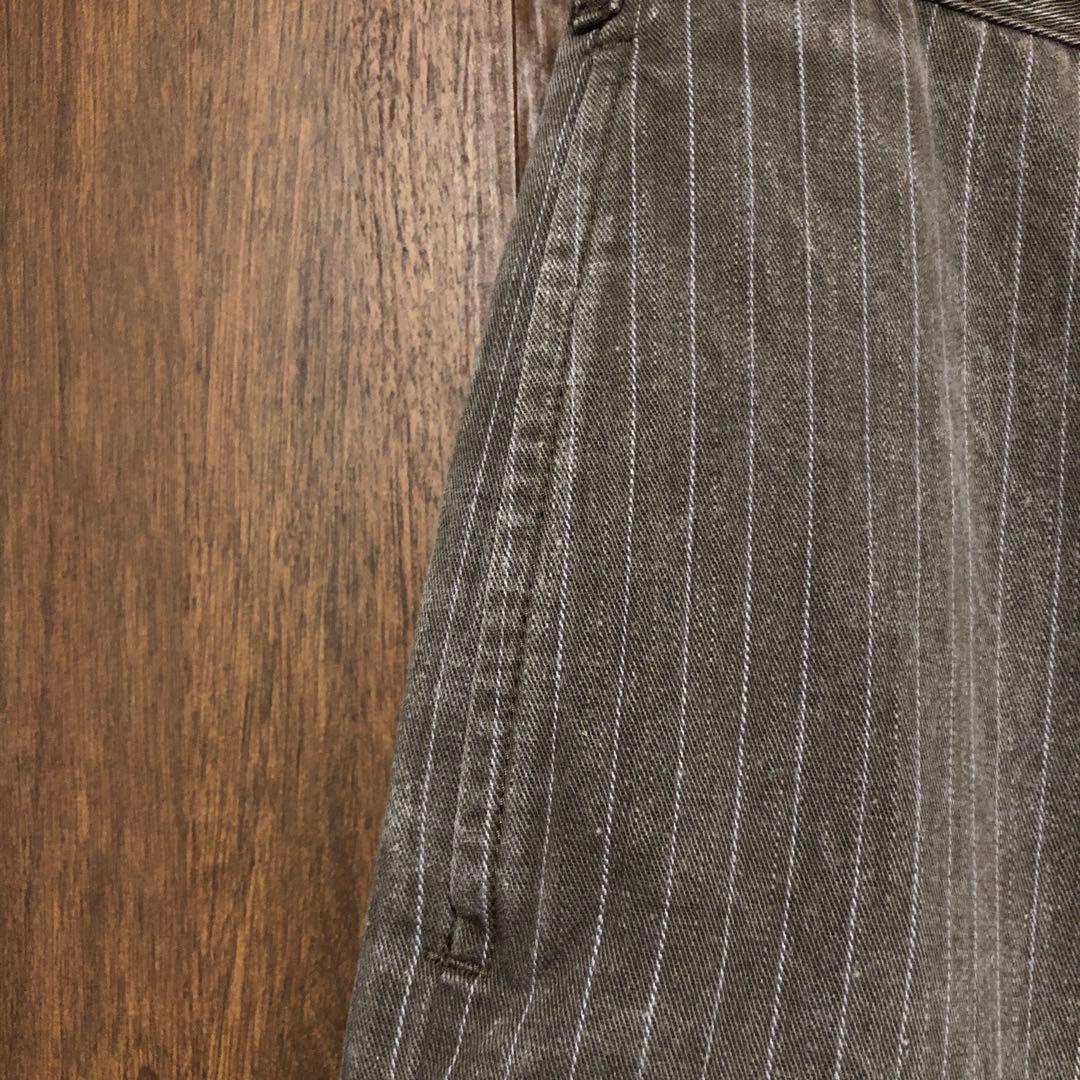 JELADO Starry gate ストライプパンツ XL グレー