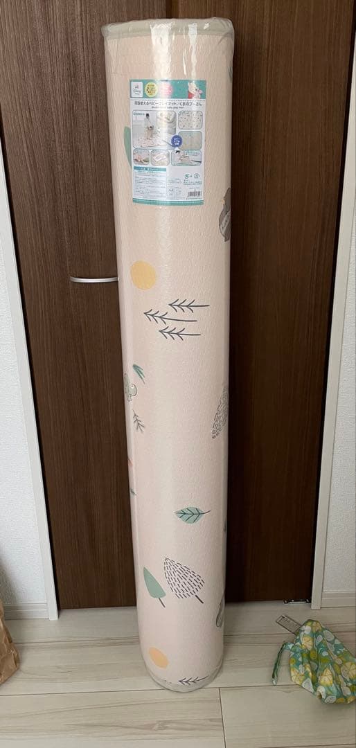 新品未使用　ベビープレイマット　ぷーさん