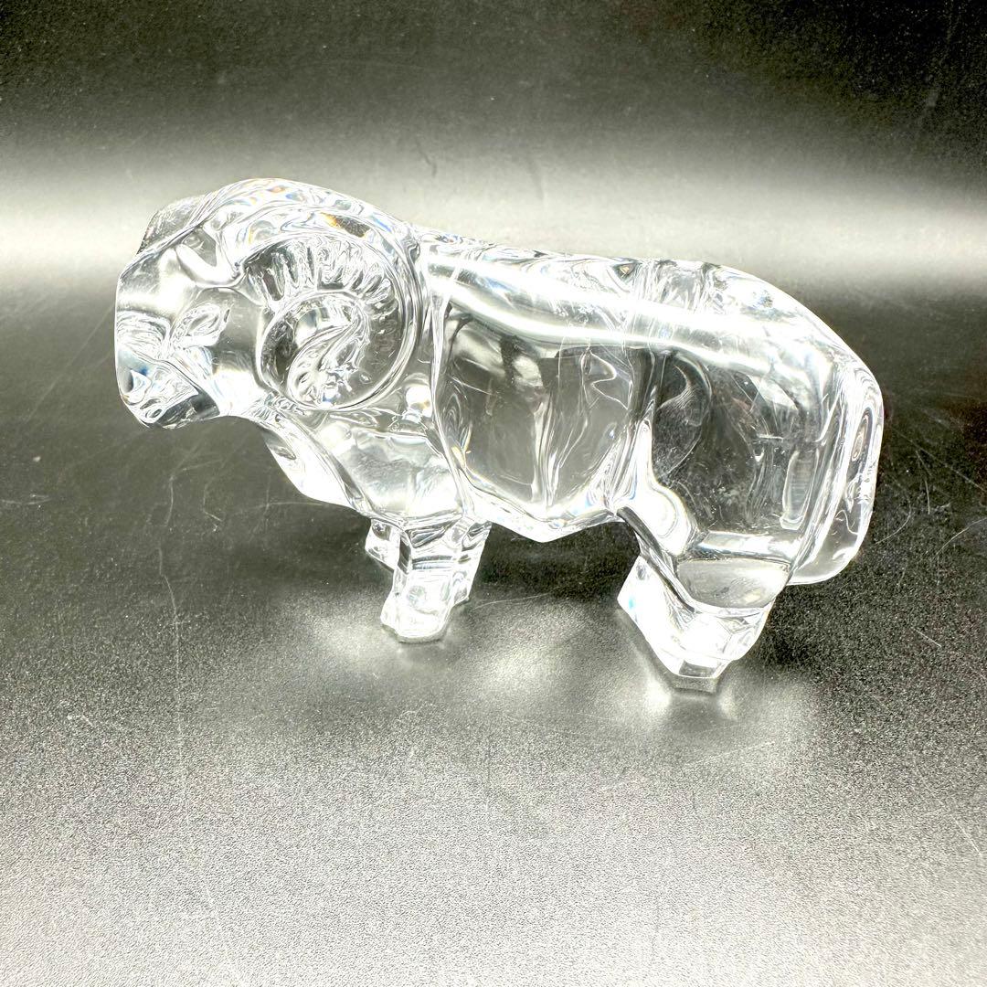 Baccarat バカラ 干支オーナメント　未　羊 　美品