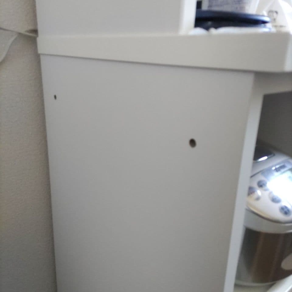 ニトリ ホワイト 食器棚