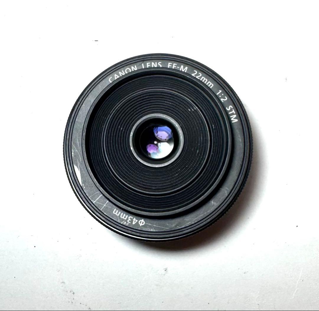 レンズ(単焦点) canon EF-M 22mm F2 STM #2339-2