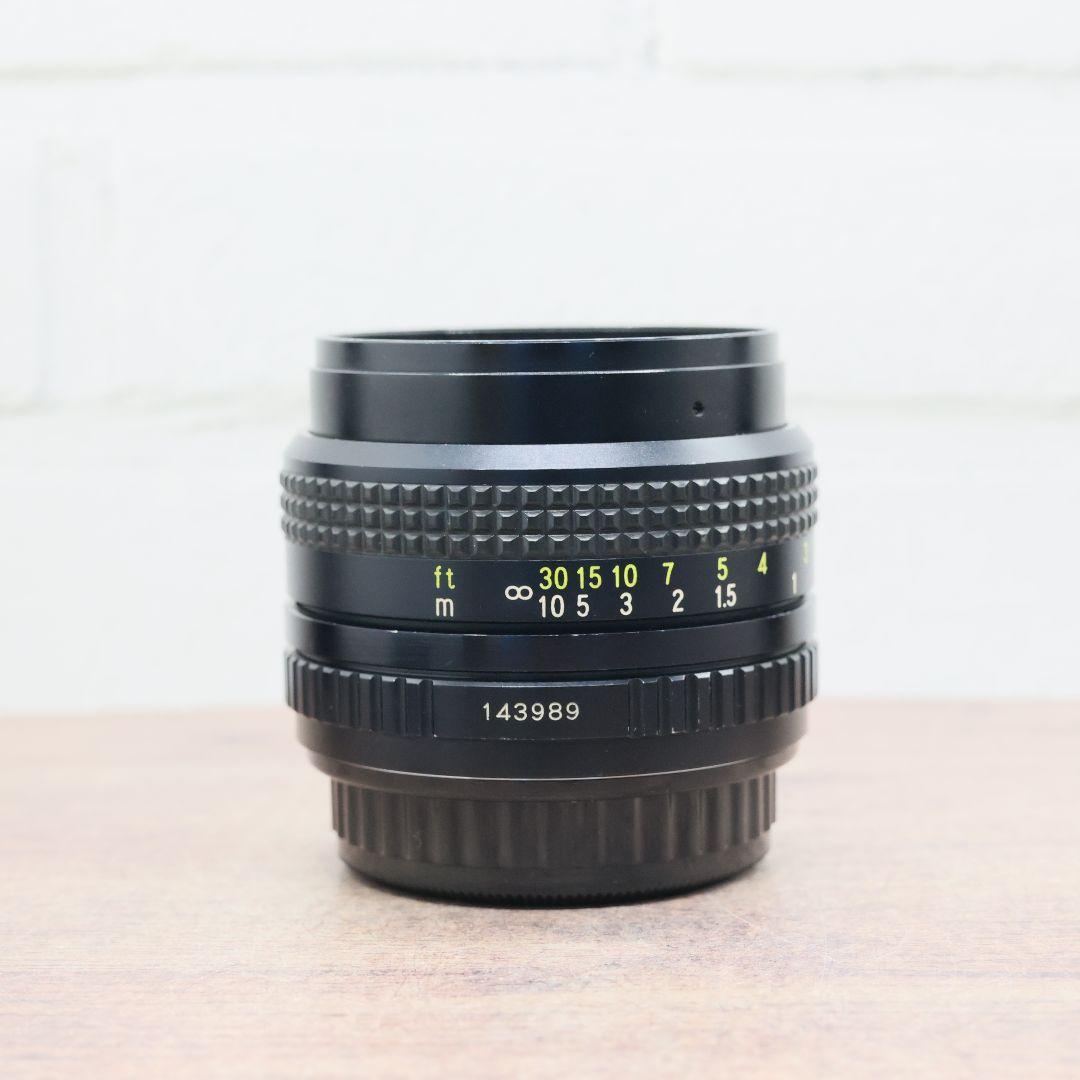 《希少》RICOH XR RIKENON 50mm F1.7 初期型 【良品】