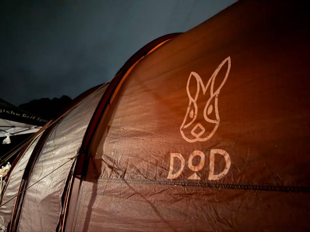 DOD キャンプテント 大型 グレー