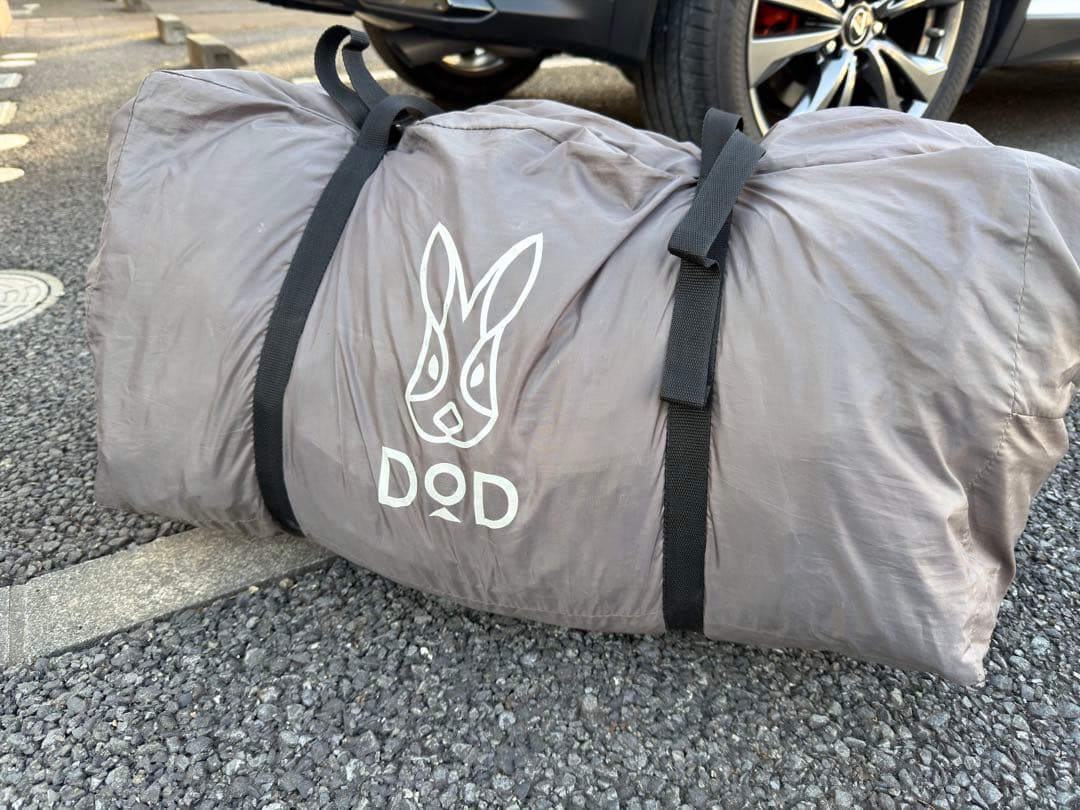 DOD キャンプテント 大型 グレー