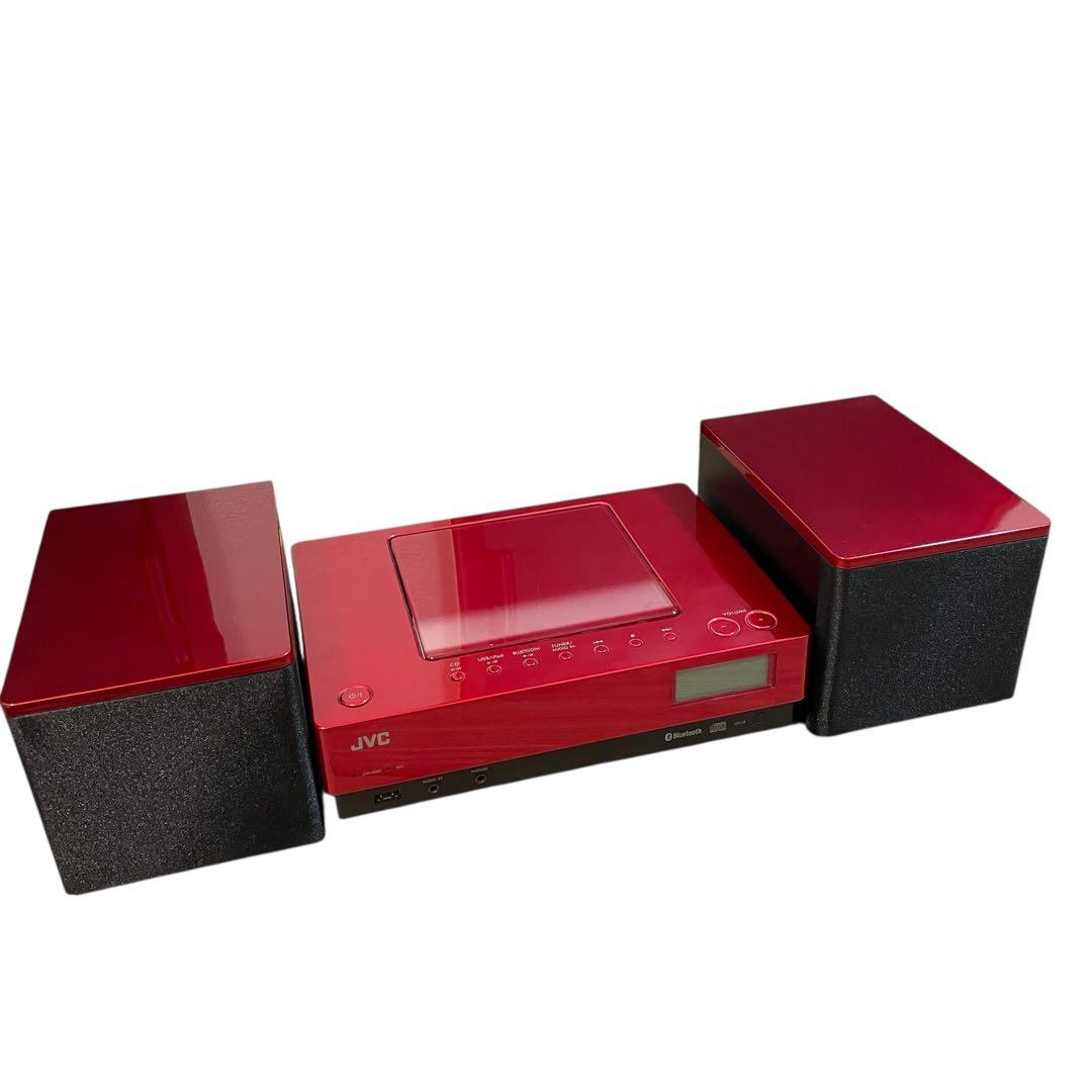 【美品】JVCケンウッド UX-L5-R レッドミニコンポ UX-L5-B