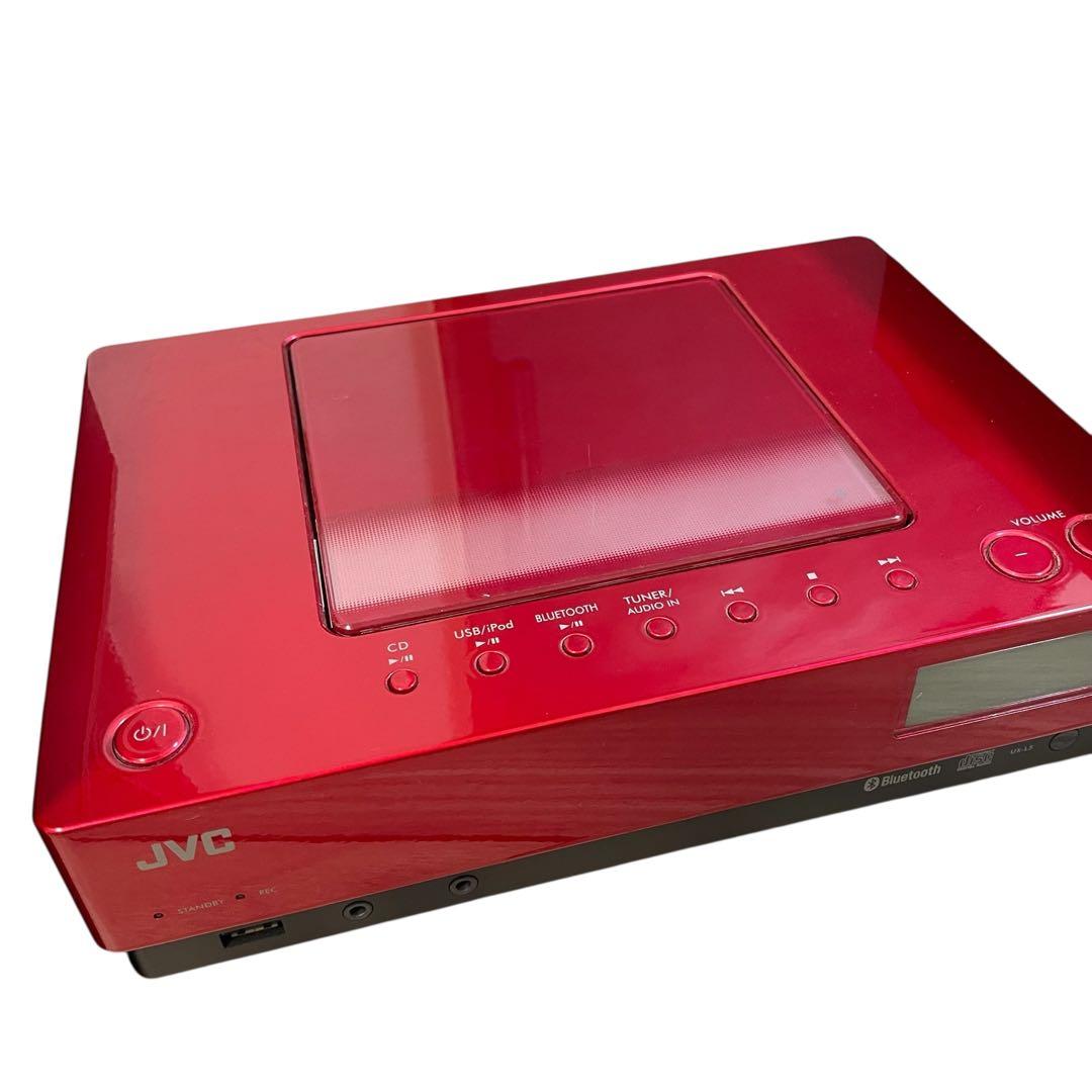 【美品】JVCケンウッド UX-L5-R レッドミニコンポ UX-L5-B