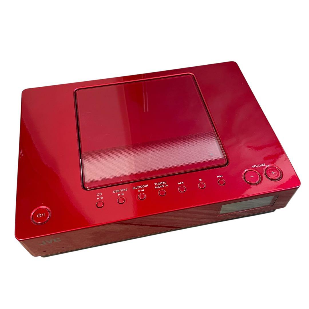 【美品】JVCケンウッド UX-L5-R レッドミニコンポ UX-L5-B