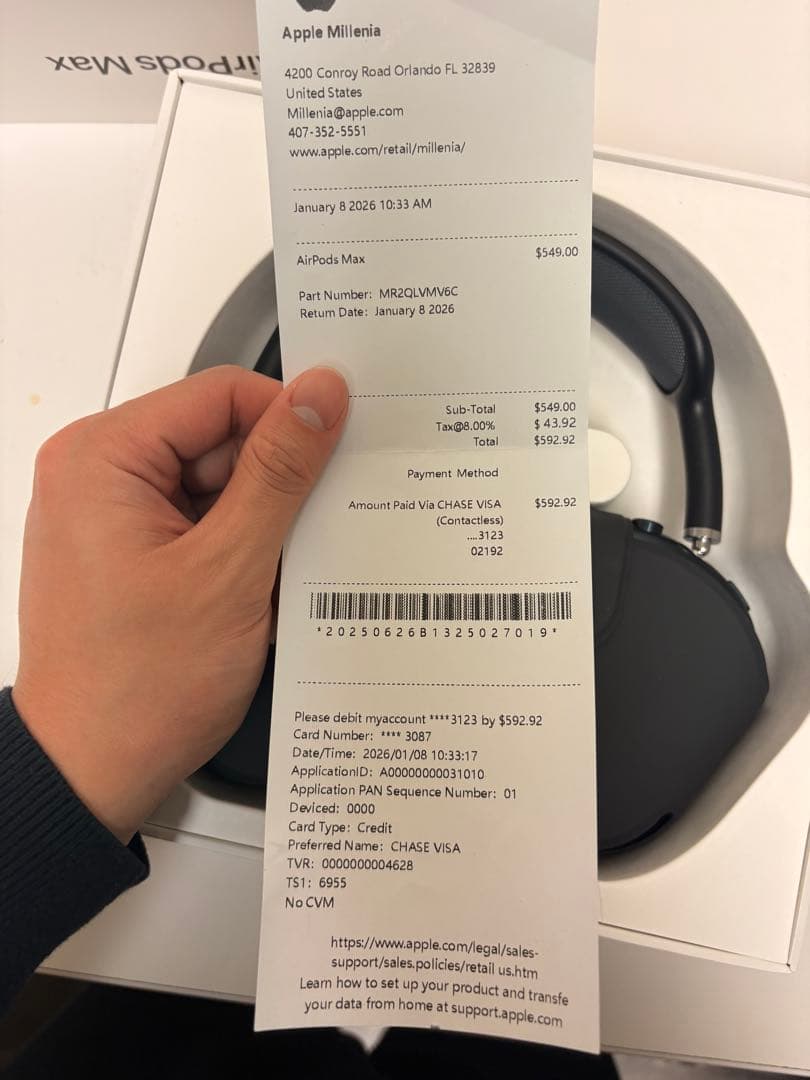 Apple AirPods Max USB-C ミッドナイト