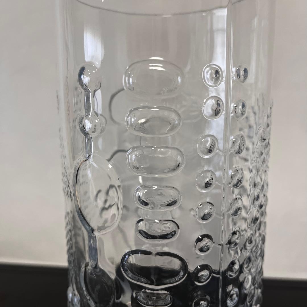 美品 イッタラ フローラ ベース 250mm クリア