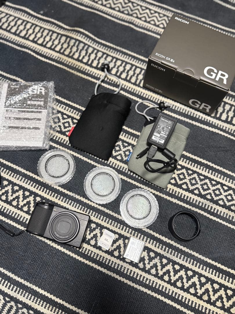 極上品 Ricoh GRiiiX フルセット