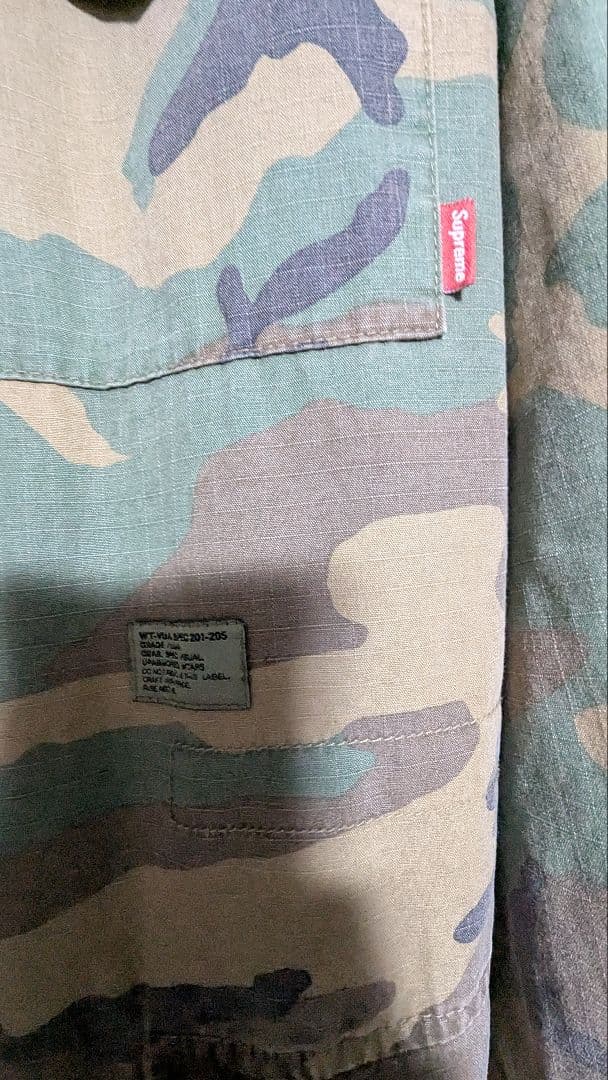 SUPREME☓wtapsm65コラボ迷彩 ミリタリージャケット