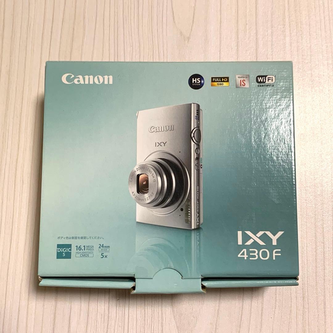 【ほぼ未使用】Canon IXY 430F 箱・付属品完備 SDカード付き