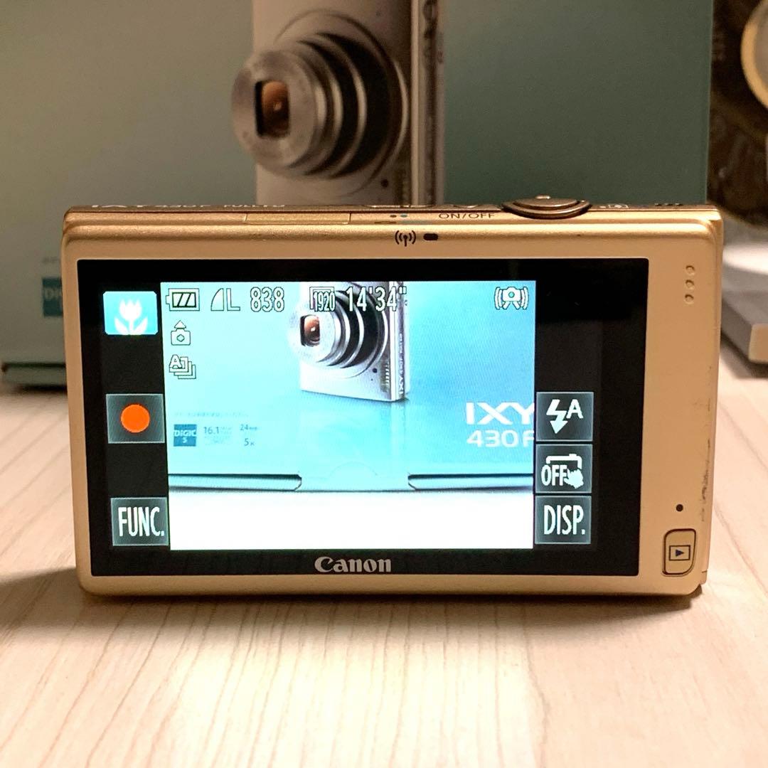 【ほぼ未使用】Canon IXY 430F 箱・付属品完備 SDカード付き