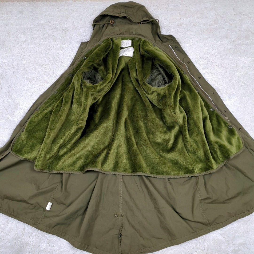 美品【XL相当】ヒューストン　M-51　2way　袖付きライナー　モッズコート