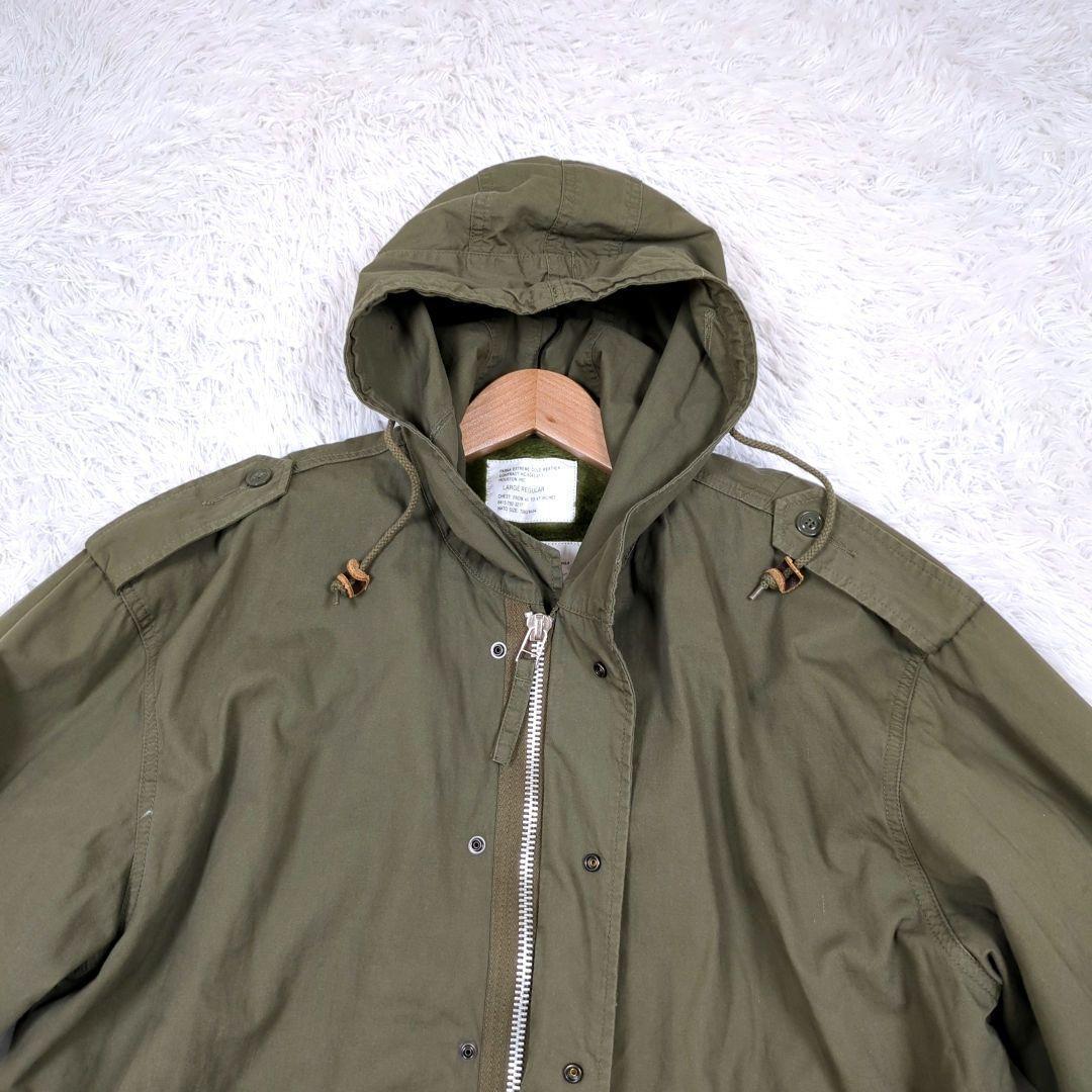 美品【XL相当】ヒューストン　M-51　2way　袖付きライナー　モッズコート