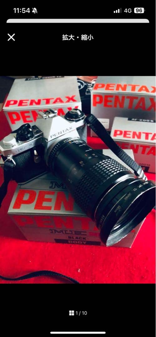 1977年PENTAX ME superレンズ２本付