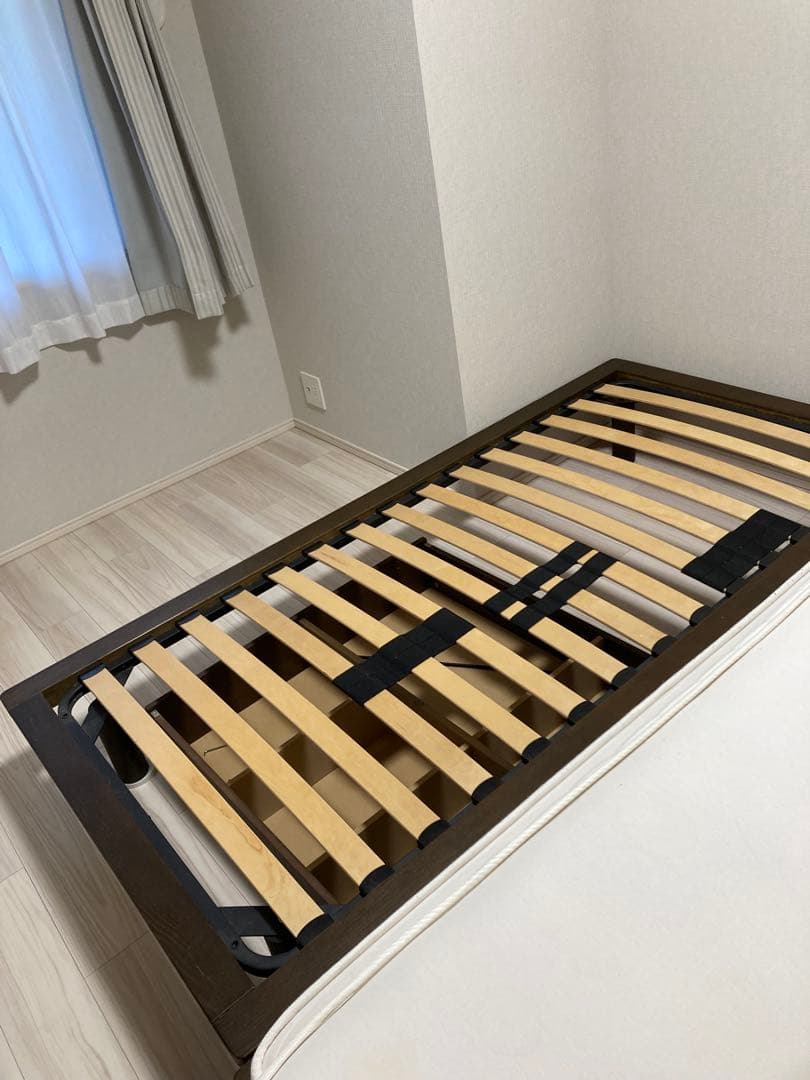 【無印良品】シングルベッドフレーム　脚付