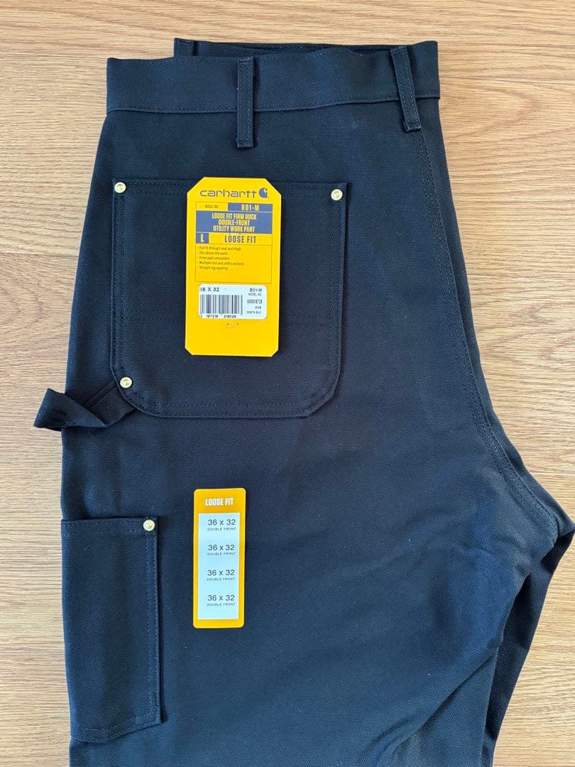 新品未使用 カーハート ダブルニーペインターパンツ B01 メイドインUSA