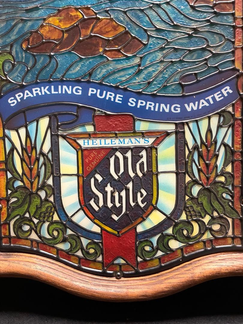 オールドスタイル　サインライト看板　ビール　ガレージ　ビンテージ　アメリカン雑貨