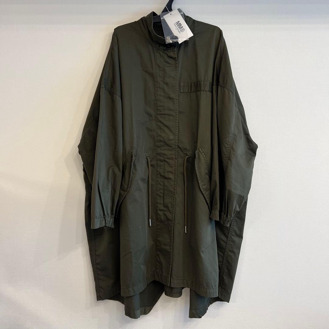 MM6 オーバーサイズ モッズコート S32AH0030