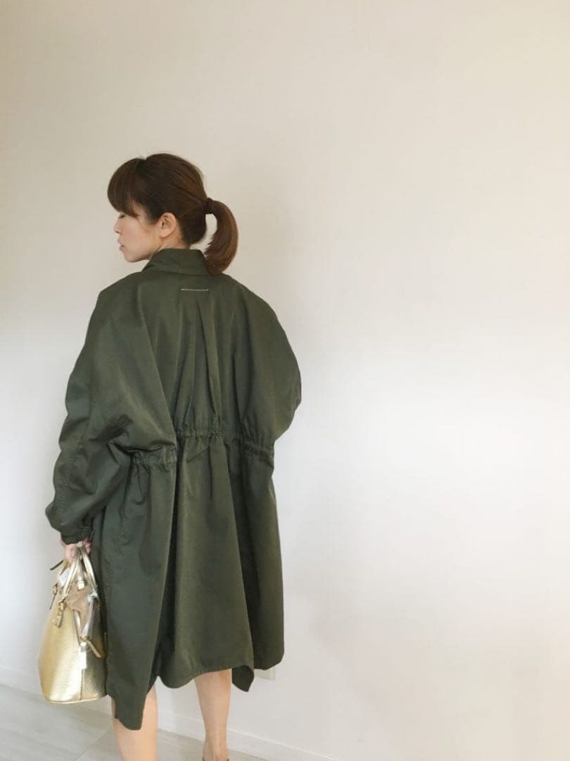 MM6 オーバーサイズ モッズコート S32AH0030