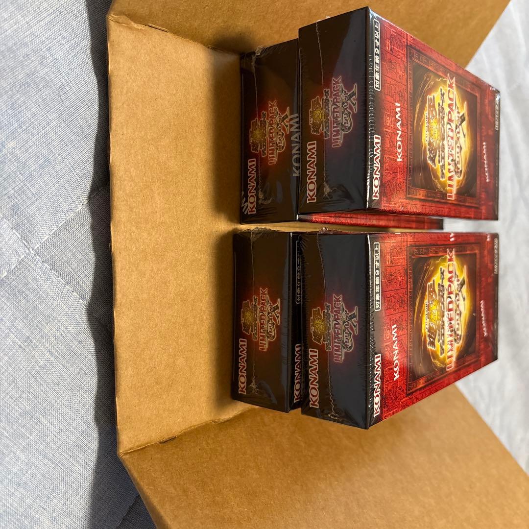 遊戯王　LIMITEDPACKGXオシリスレッド　4BOX