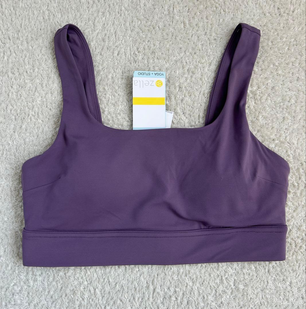 専用　ヨガウェア　パープル　上下セット　新品　Sサイズ