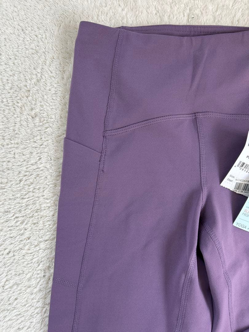 専用　ヨガウェア　パープル　上下セット　新品　Sサイズ