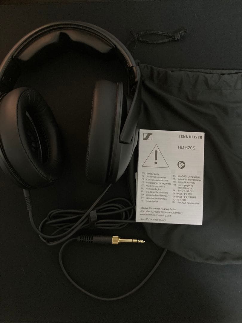 Sennheiser HD620S クローズドバックヘッドフォン