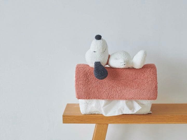 ジェラートピケ　梅田限定　ティッシュカバー　スヌーピー