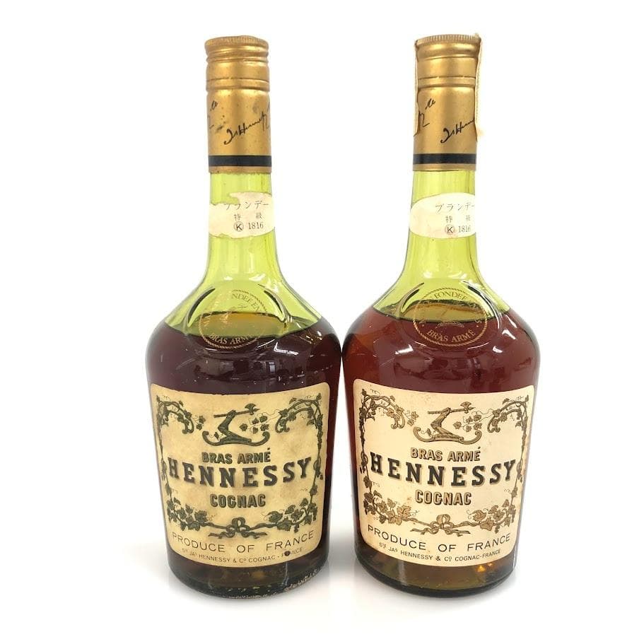 P*i様 未開栓 ヘネシー ブラス アーム ブランデー 700ml 42% 2本