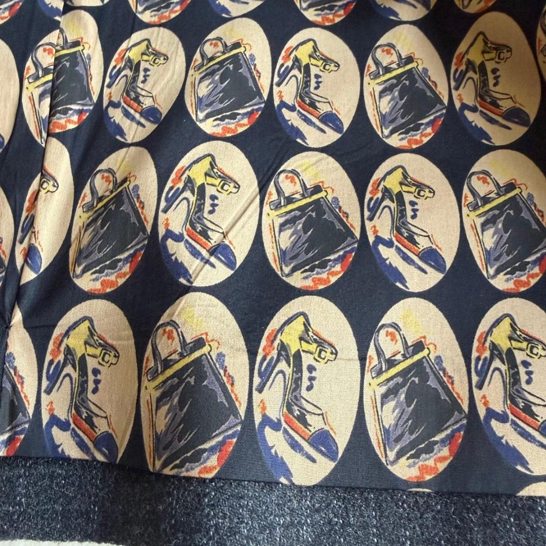 【D&G】セット　テーラードジャケット　ベスト ウール　ストライプ　グレー　42