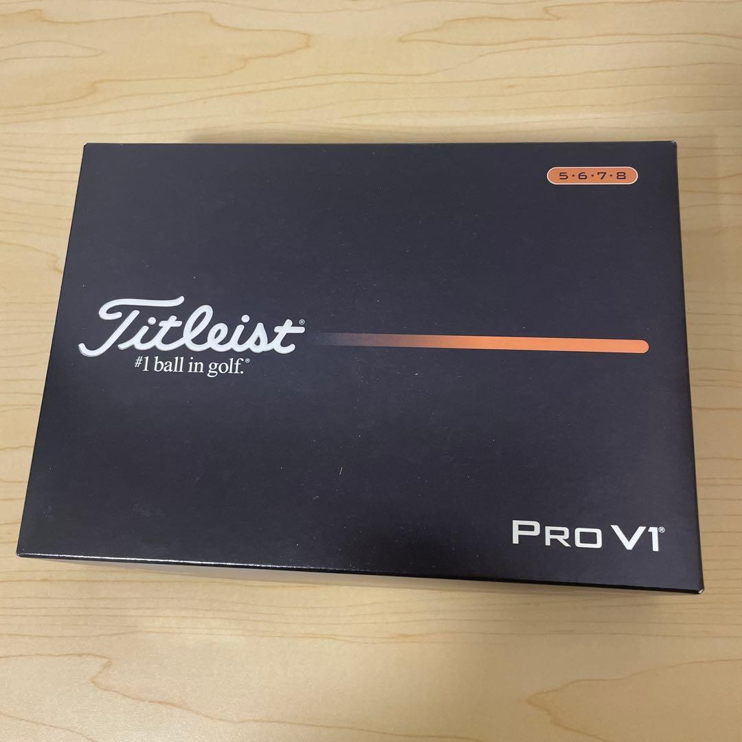 Titleist Pro V1 ゴルフボール❌3