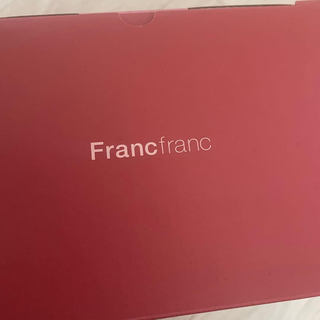 Francfrancヒーター付きブランケットピンク