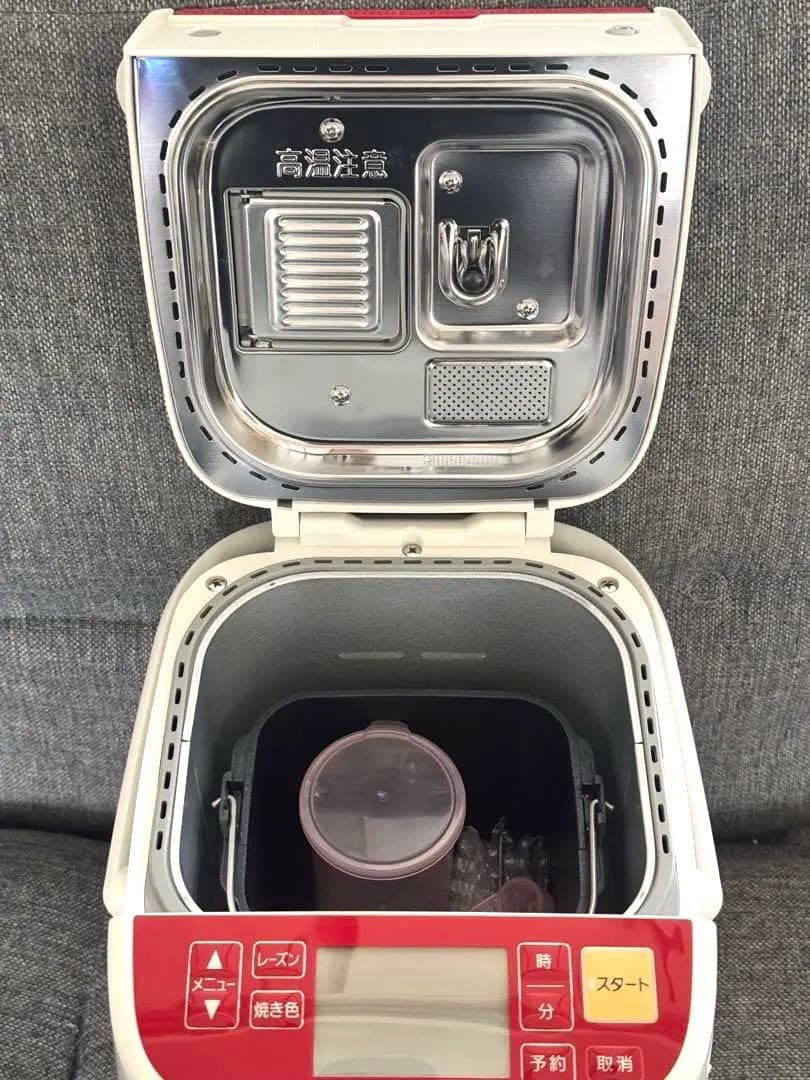 【未使に近い】1斤タイプ レッド SD-BH1001-R