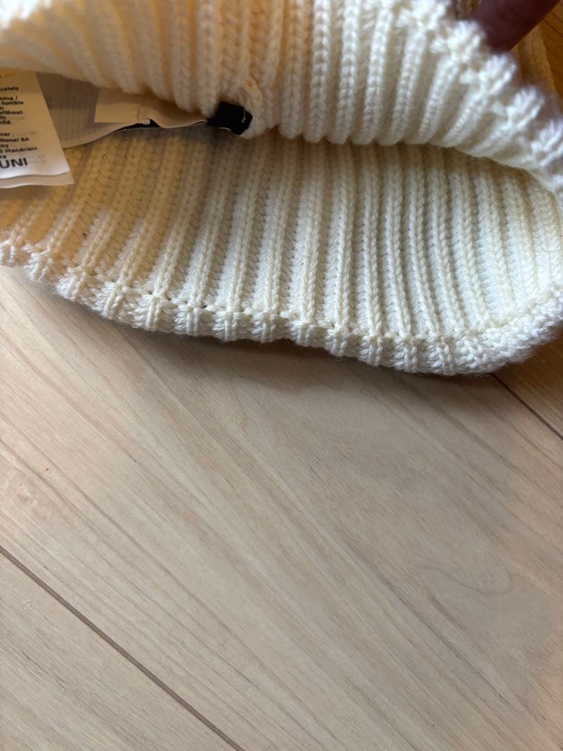 C.P. Company ゴーグル ニットキャップ 白 ホワイト CPカンパニー