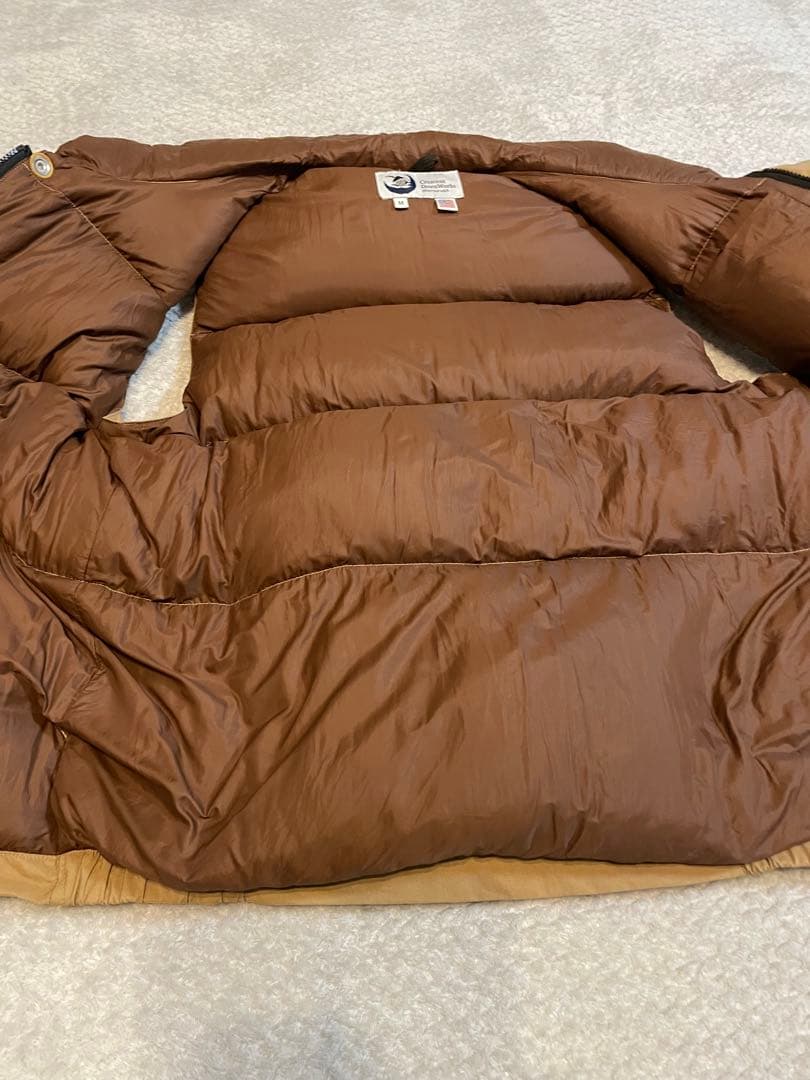 Crescent Down Works タン/ブラウン ダウンベスト M