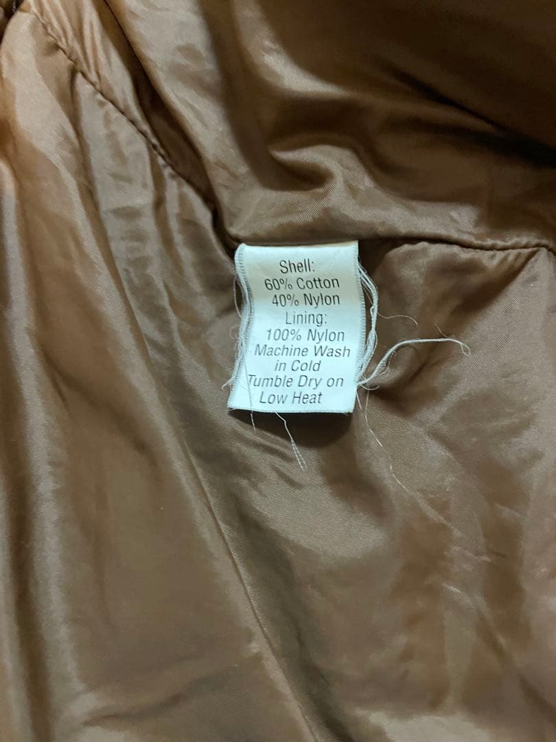 Crescent Down Works タン/ブラウン ダウンベスト M