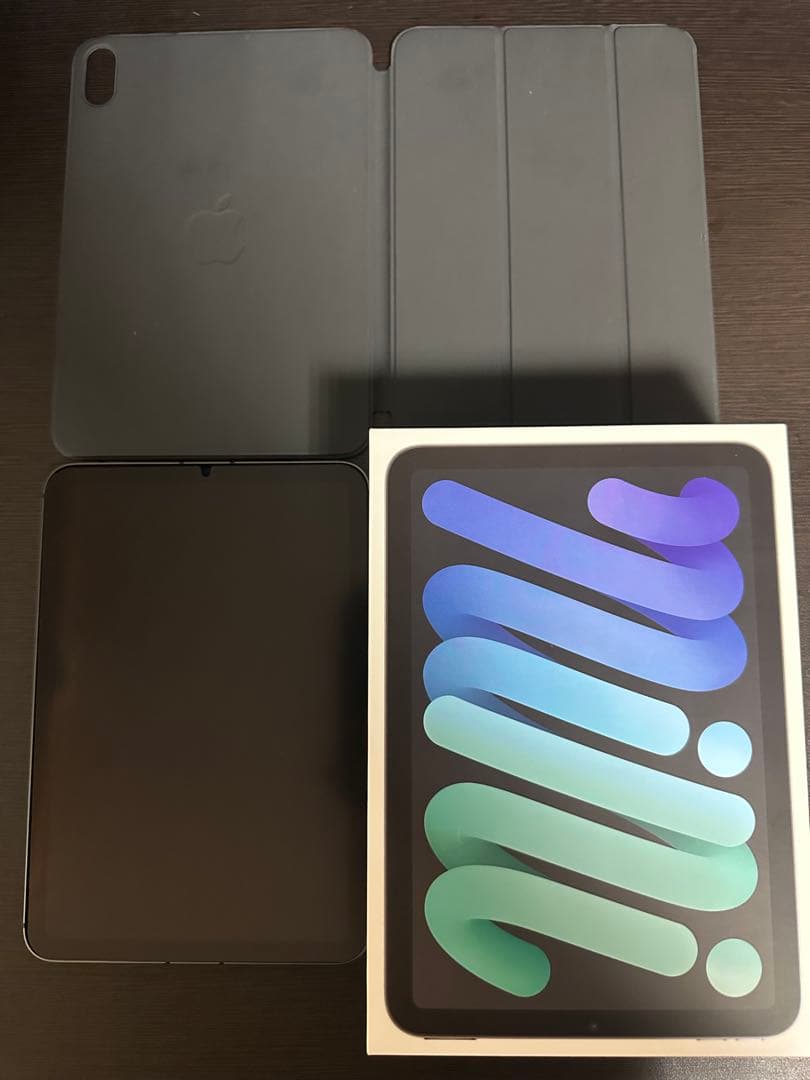 iPad mini第6世代　256GB セルラーモデル　スペースグレイ＋カバー