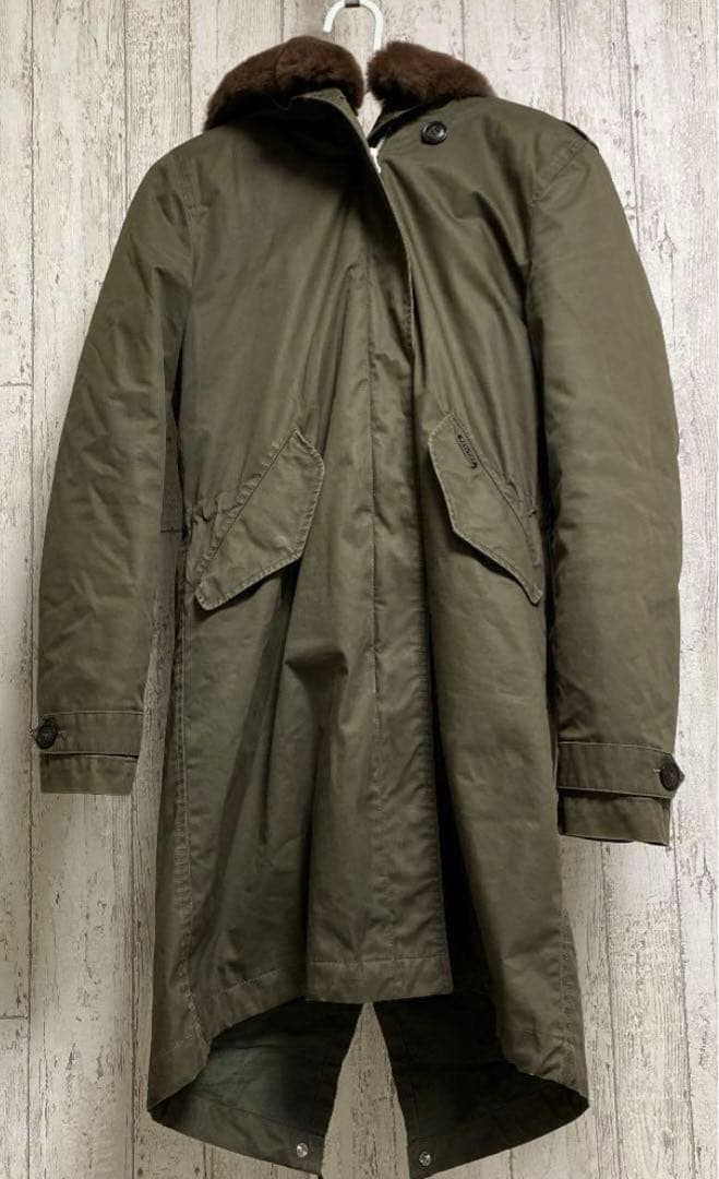 ウールリッチ　ダウン　レッキスファー コート　IENA