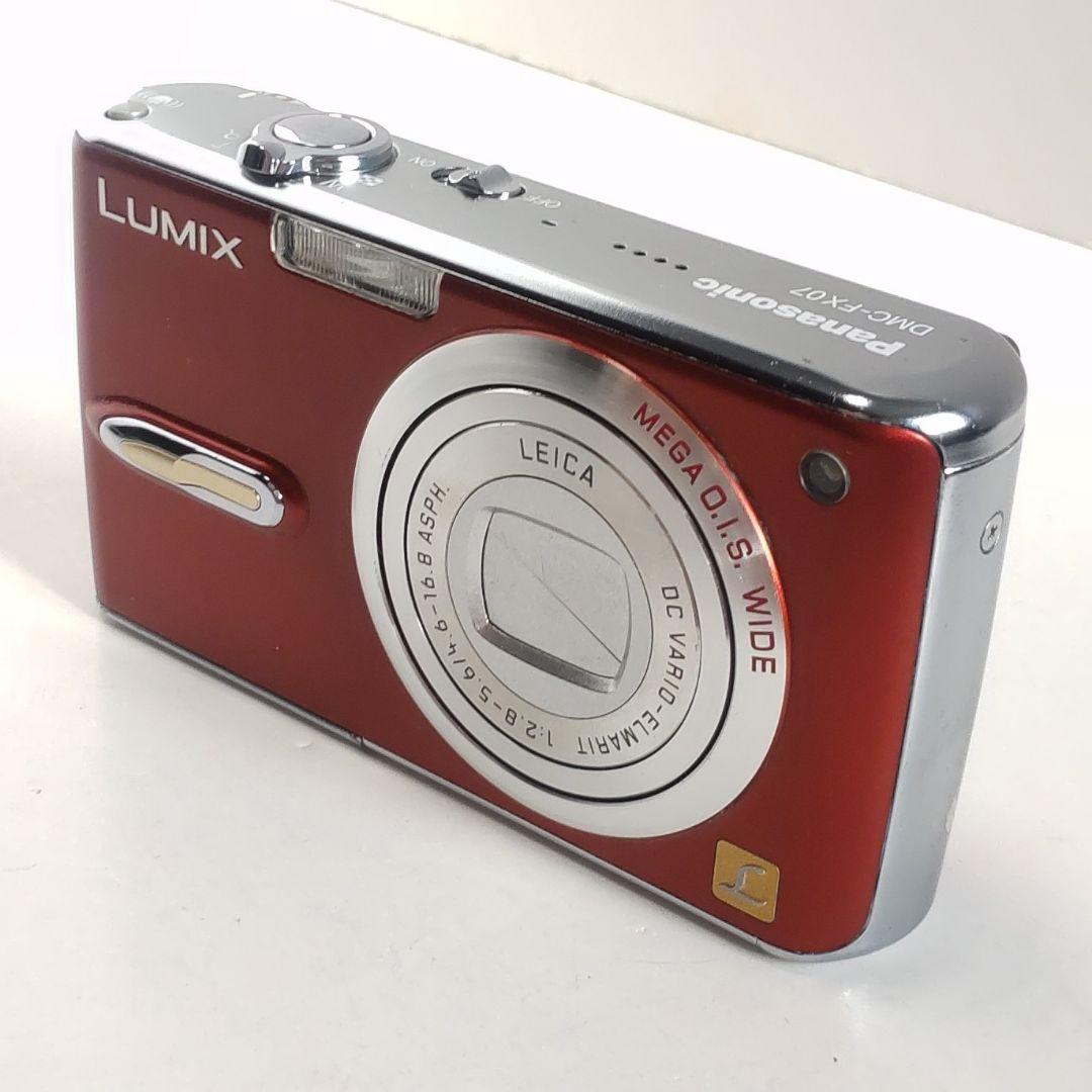 動作確認済み パナソニック LUMIX DMC-FX07 オールドコンデジ