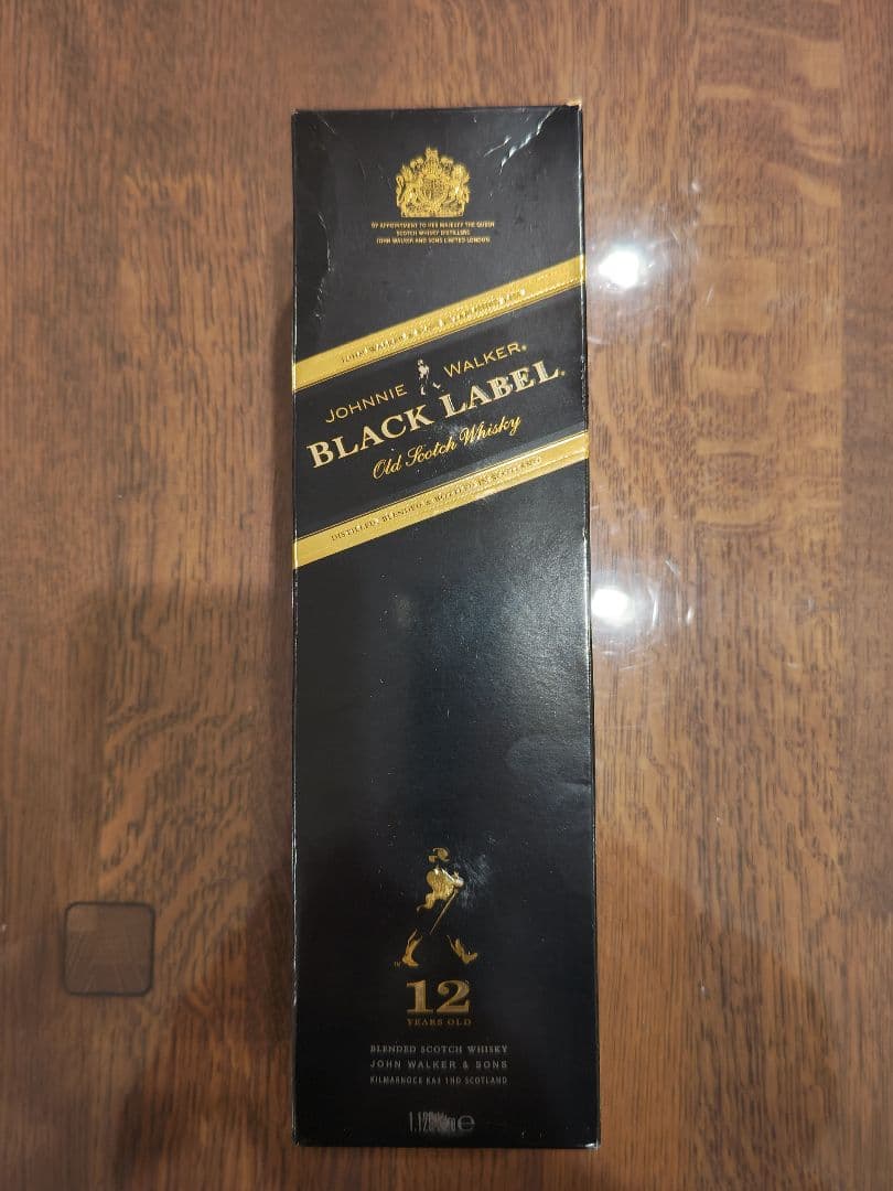 【ミレニアムに購入】 ジョニーウォーカー ブラック12年 1.125L, 43%