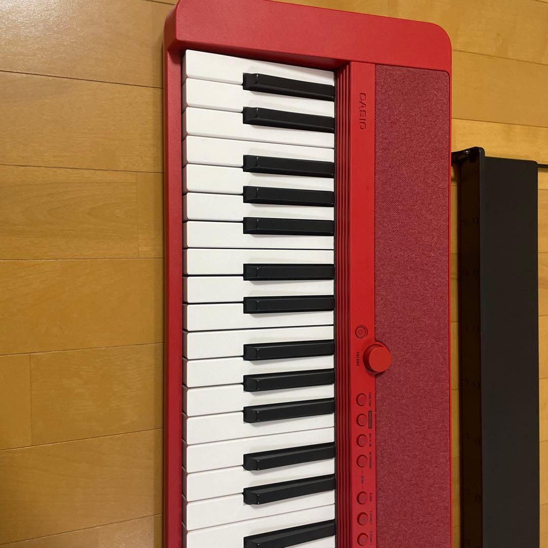 Casiotone CT-S1赤 61鍵 電子ピアノ