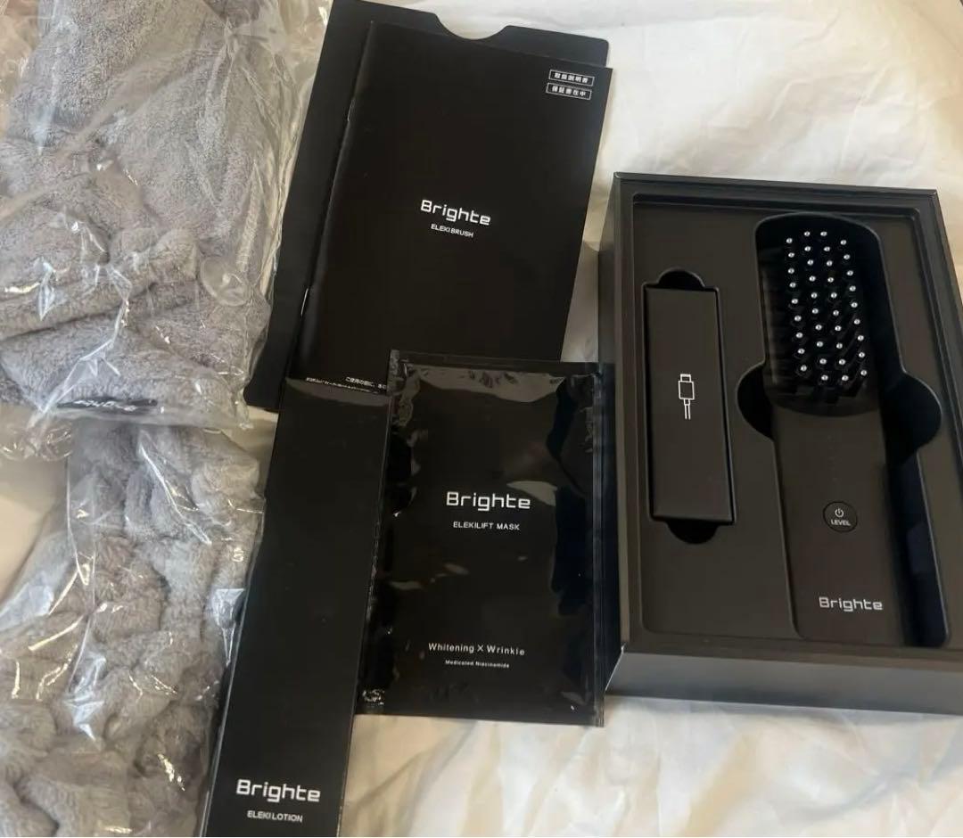 新品未使用 Brighte ELEKI BRUSH 美顔器 エレキブラシ