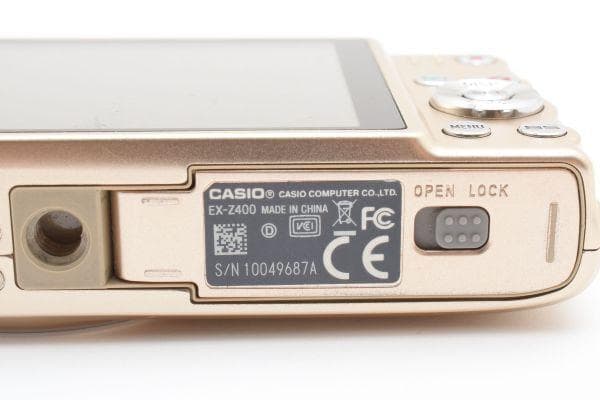 ★美品★CASIO EXLIM EX-Z400 ゴールド #361