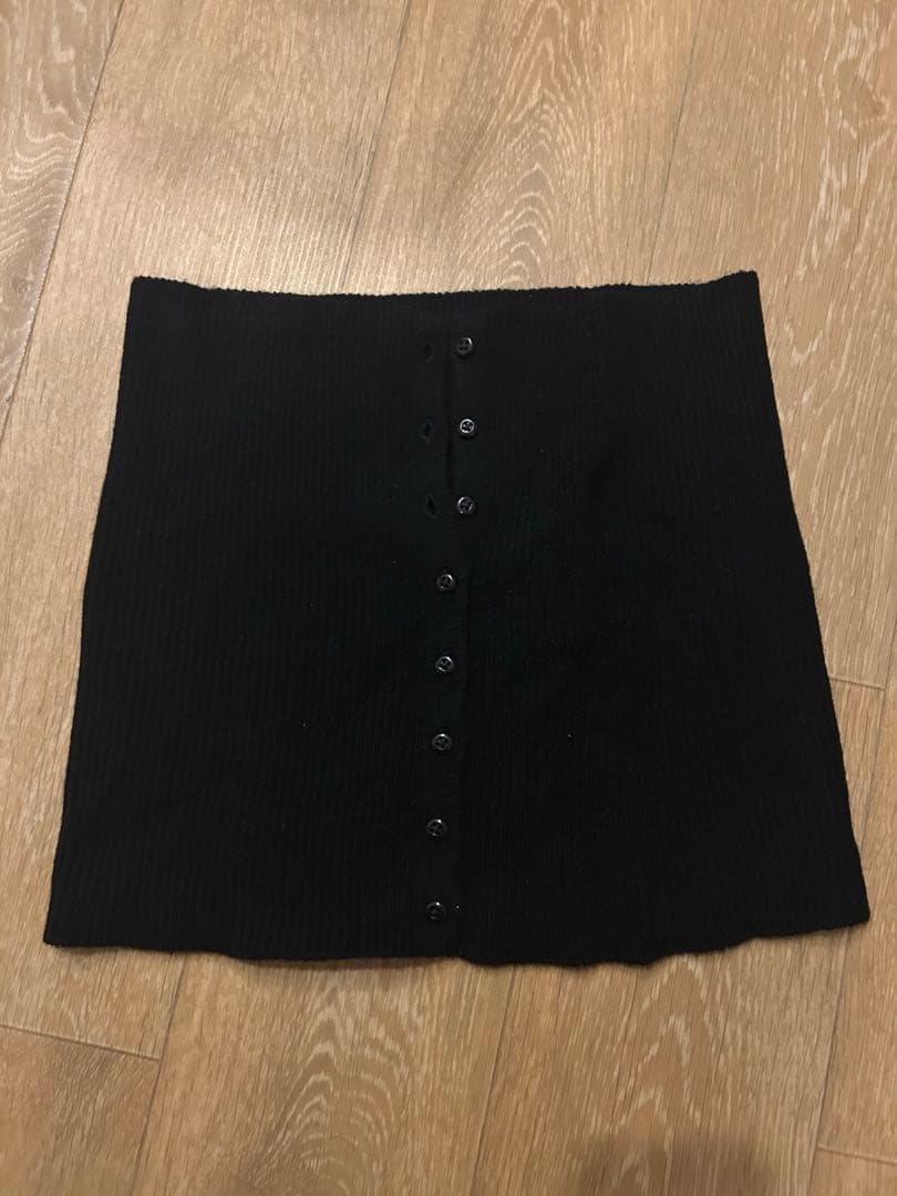 TODAYFUL Layered Knit Skirt ブラック