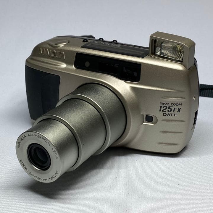 MInolta Riva zoom125 EX 電池入整備済 実動品 初心者OK